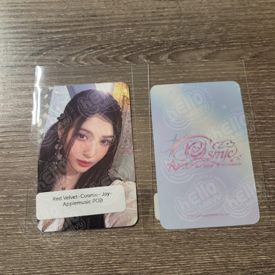 Red Velvet "Cosmic" - Applemusic Pre-Order Benefit Photocard