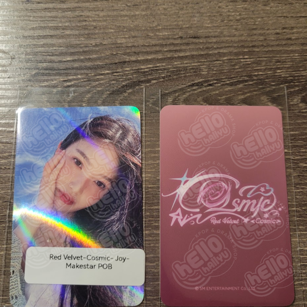 Red Velvet "Cosmic" - Makestar Pre-order Benefit Hologram Photocard