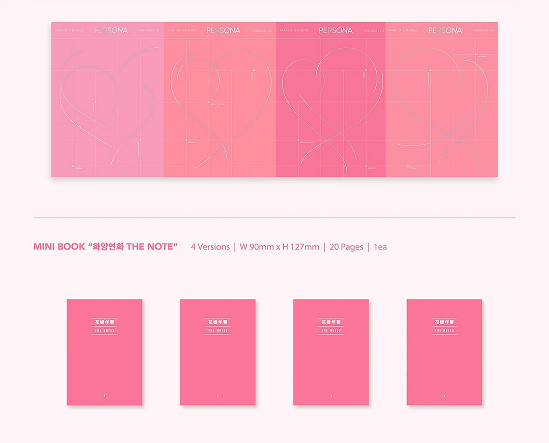 BTS - 6TH MINI ALBUM MAP OF THE SOUL PERSONA - Hello Hallyu Kpop