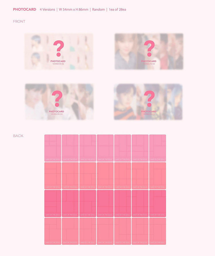 BTS - 6TH MINI ALBUM MAP OF THE SOUL PERSONA - BOOK