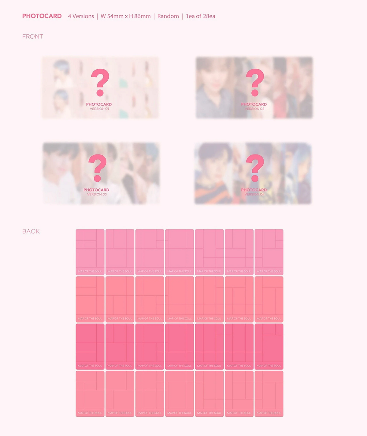 BTS - 6TH MINI ALBUM MAP OF THE SOUL PERSONA - BOOK