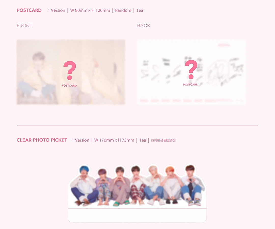 BTS - 6TH MINI ALBUM MAP OF THE SOUL PERSONA - Hello Hallyu Kpop & Drama Shop