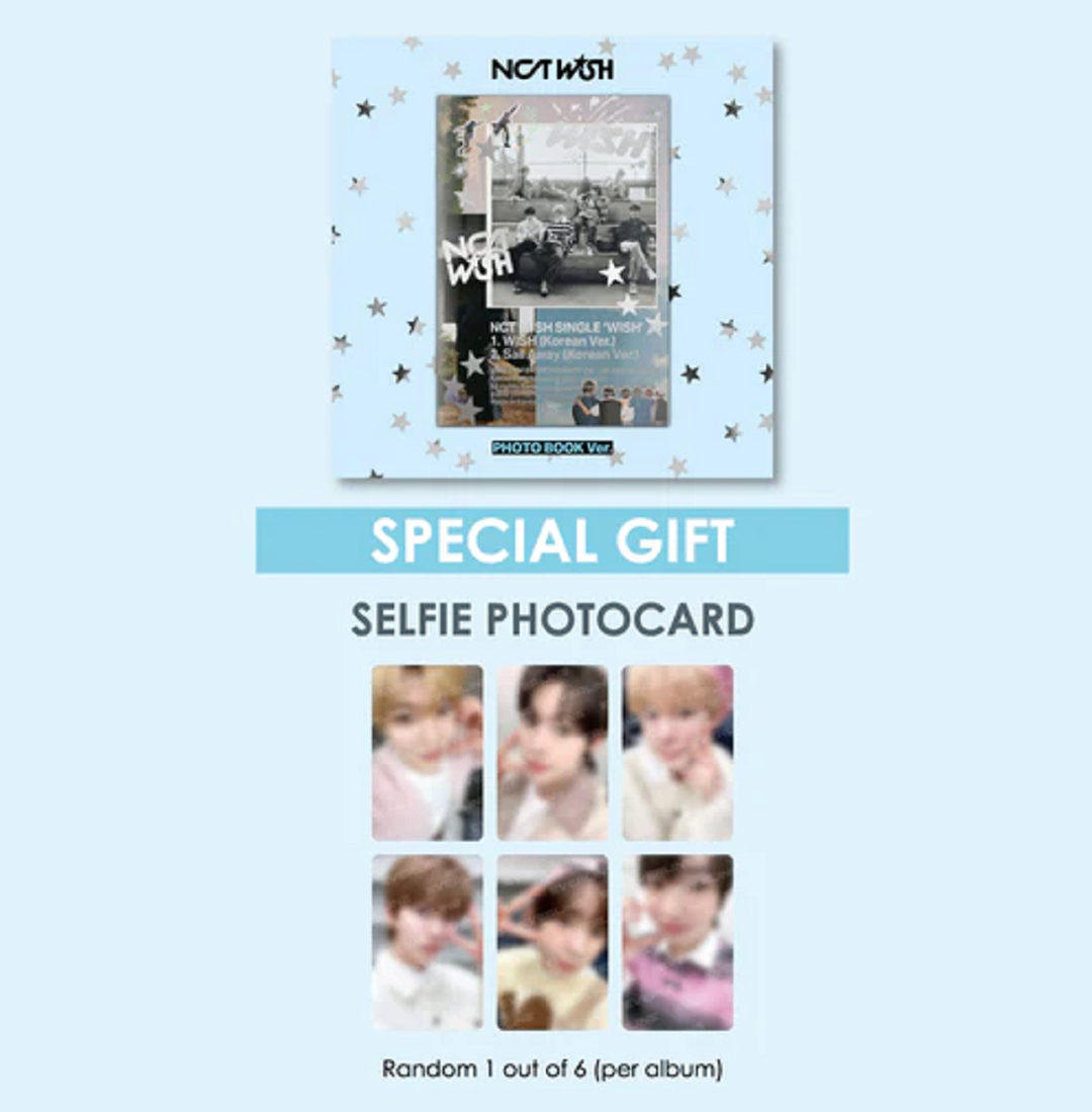 NCT WISH - WISH 1ST SINGLE ALBUM EVERLINE LUCKY DRAW EVENT