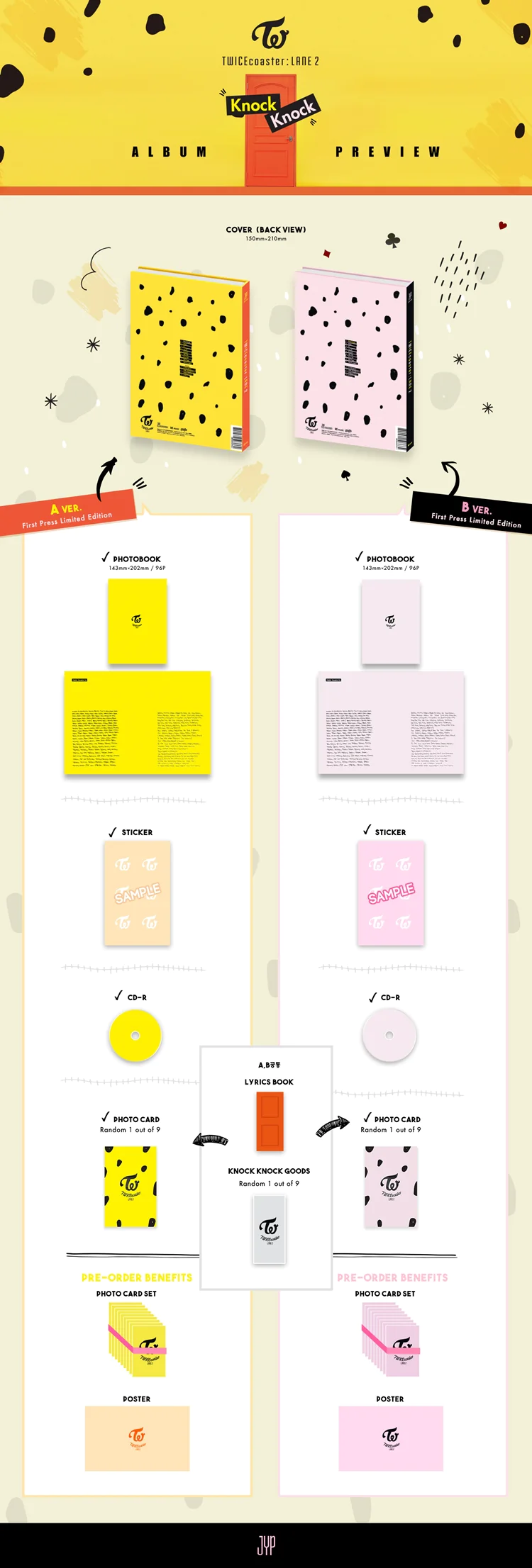 TWICE - TWICEcoaster LANE 2 RANDOM contents