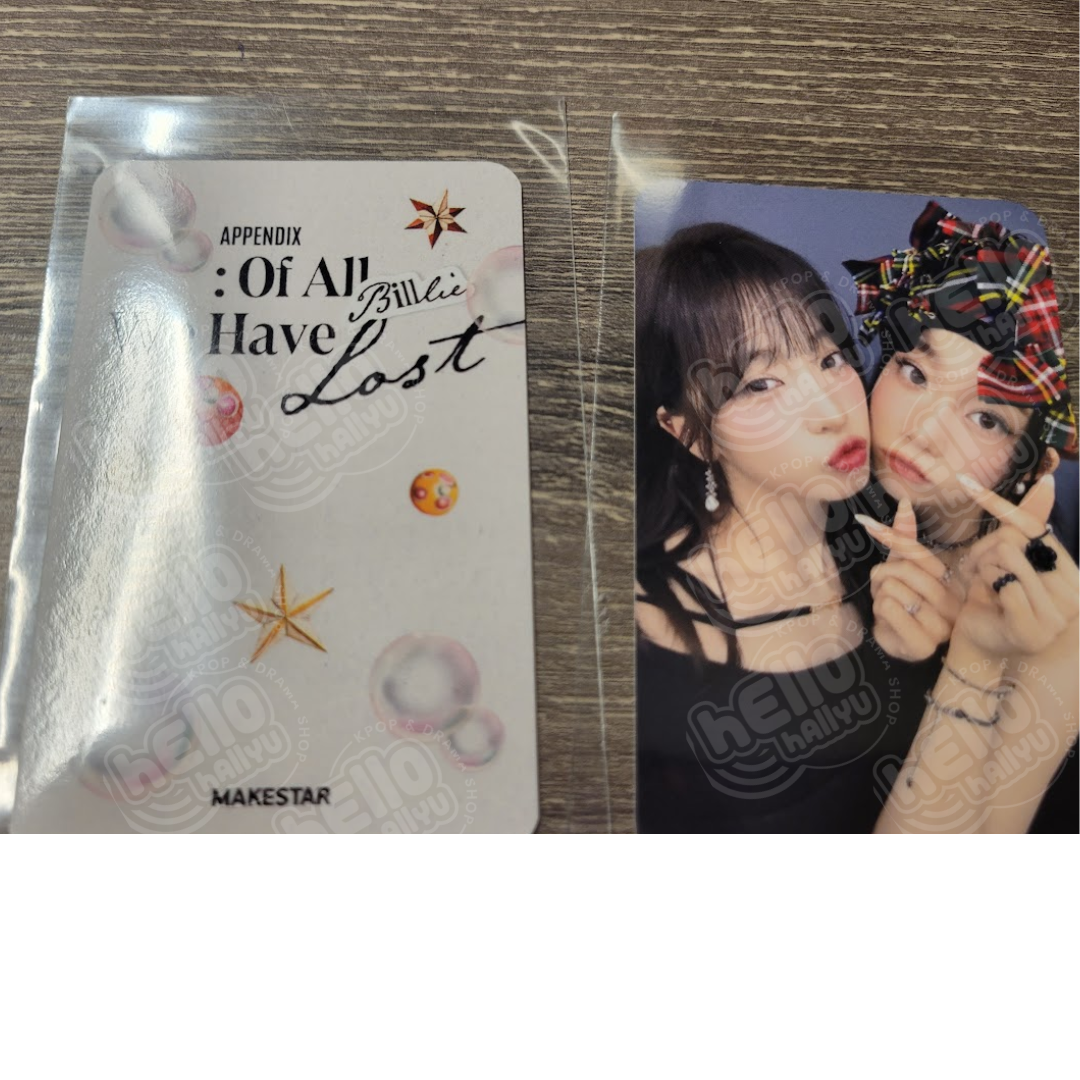 Billlie- "Of All Have Lost" - MAKESTAR Pre-Order Benefit Photocard