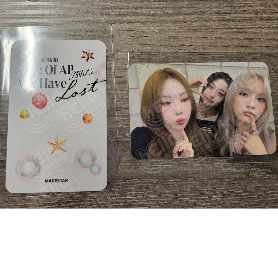 Billlie- "Of All Have Lost" - MAKESTAR Pre-Order Benefit Photocard