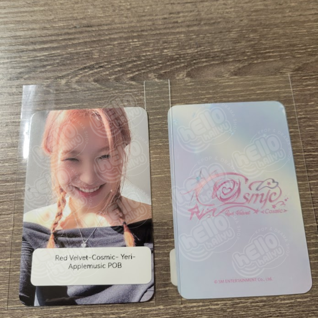Red Velvet "Cosmic" - Applemusic Pre-Order Benefit Photocard