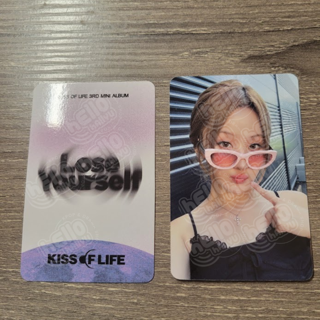 Kiss of Life "Lose Yourself" - OFFICIAL APPLEMUSIC PRE-ORDER BENEFIT CARD