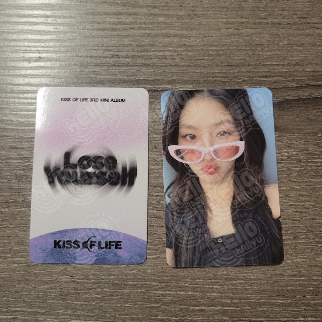 Kiss of Life "Lose Yourself" - OFFICIAL APPLEMUSIC PRE-ORDER BENEFIT CARD