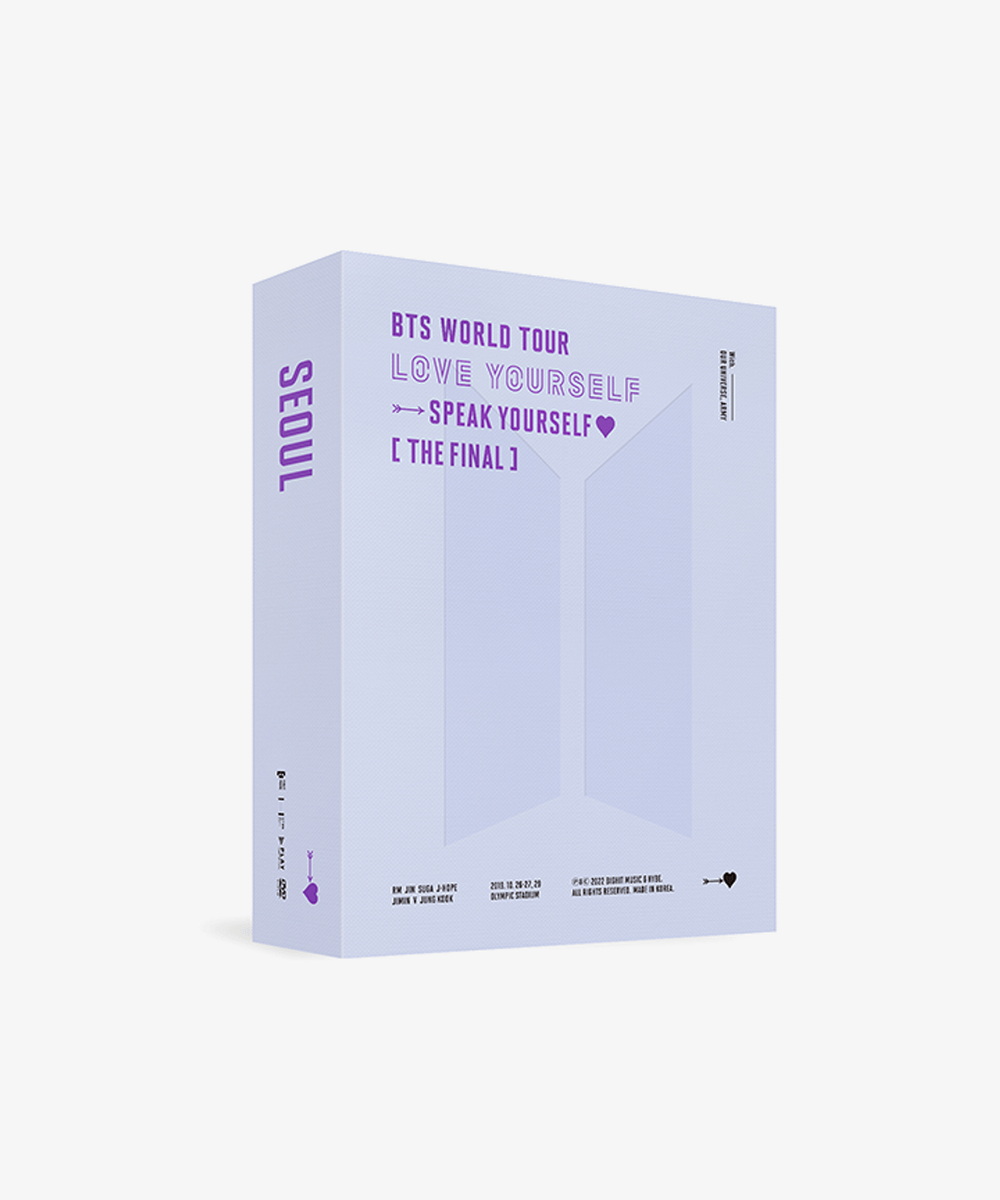 BTS BTS WORLD TOUR 'LOVE YOURSELF : SPEAK YOURSELF' [THE FINAL