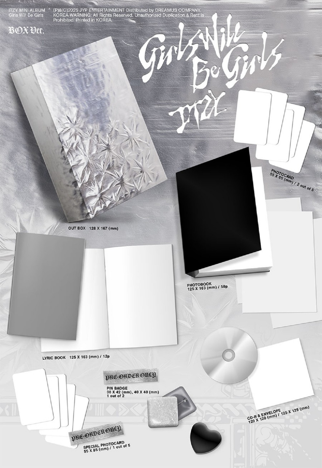 ITZY - Girls Will Be Girls (Box ver.)