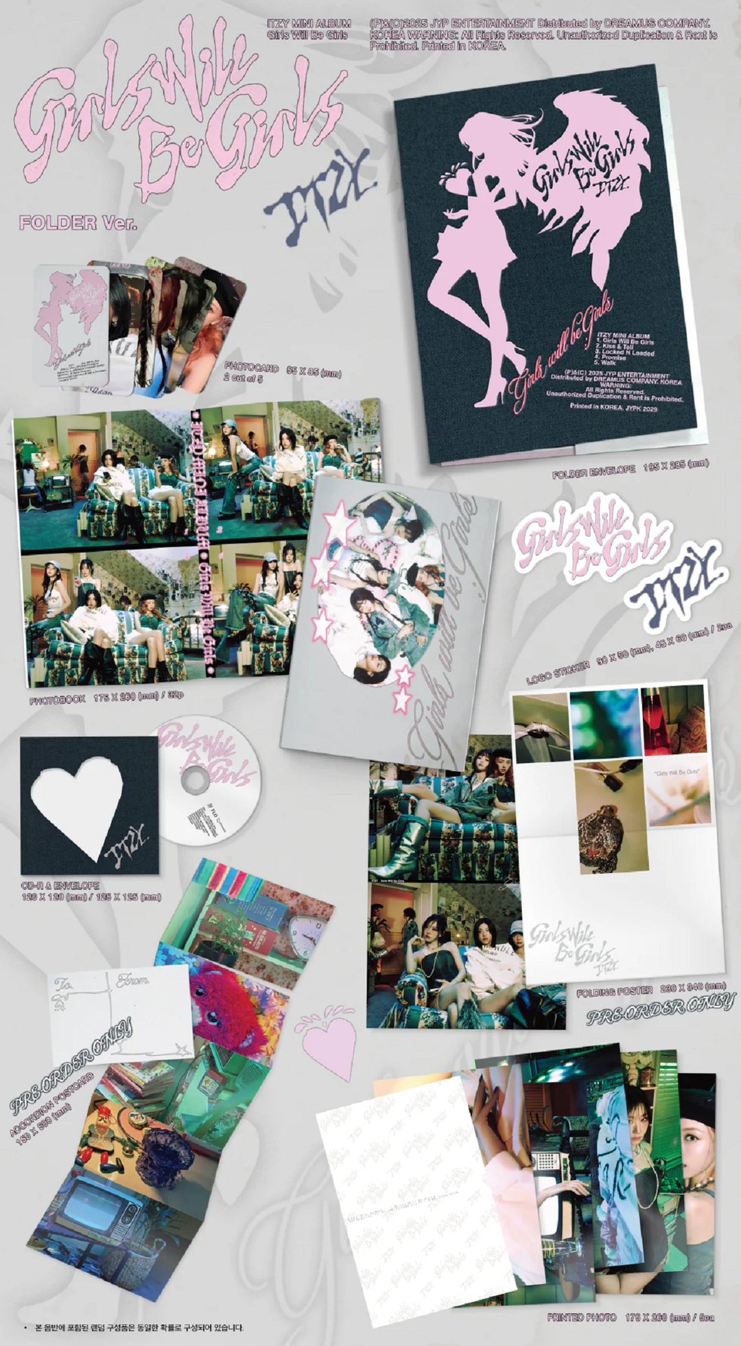 ITZY - Girls Will Be Girls (Folder ver.)