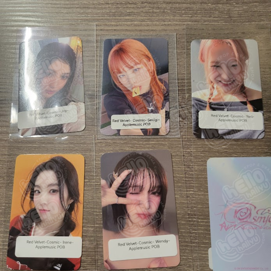 Red Velvet "Cosmic" - Applemusic Pre-Order Benefit Photocard