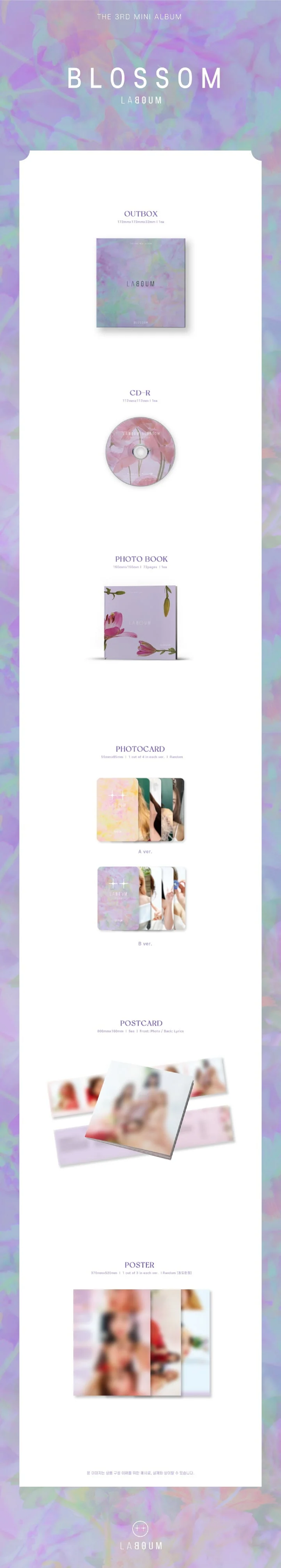 laboum-blossom-3rd-mini-album-contents