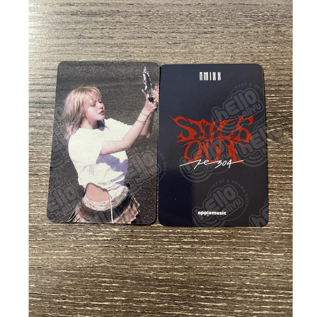 NMIXX "Fe3O4: STICK OUT" - Apple Music Pre-Order Benefit Photocard Round 2