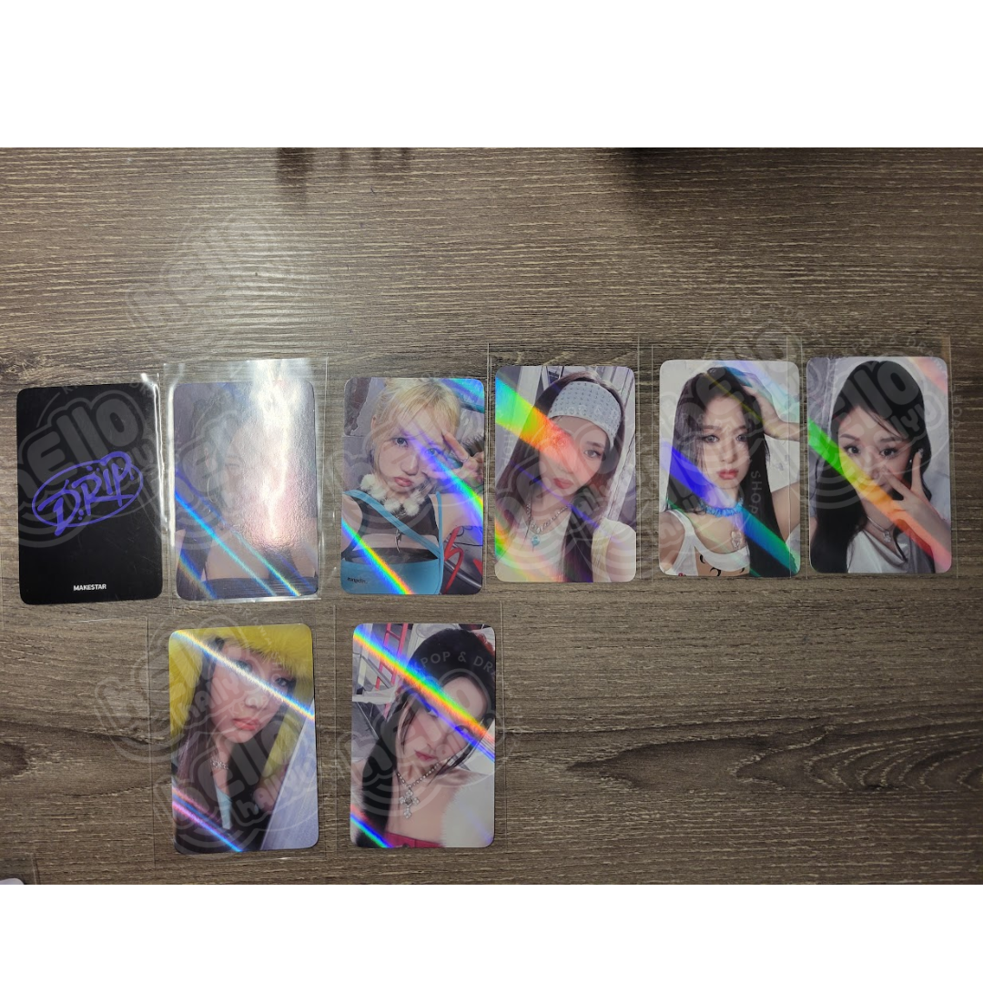 Babymonster - "DRIP" 1st Full Album - MAKESTAR Pre-Order Benefit Photocard (HOLO)