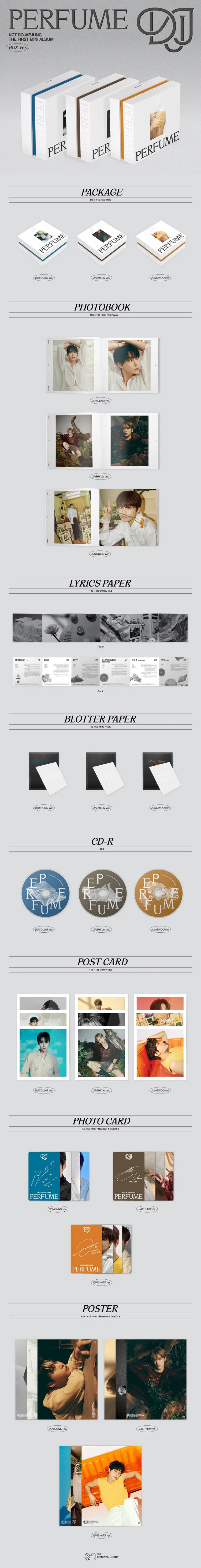 nct-dojaejung-perfume-1st-mini-album-box-version-contents