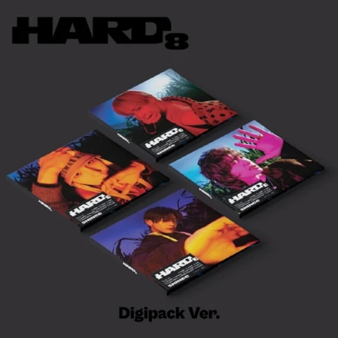 shinee-hard-8th-album-digipack-covers
