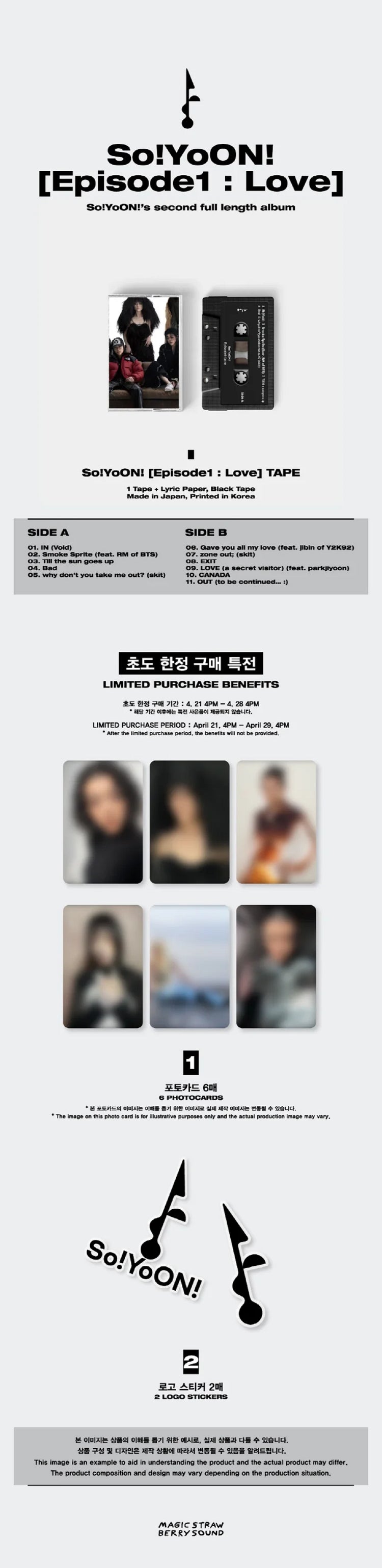 soyoon-episode-1-love-2nd-album-tape-version-contents