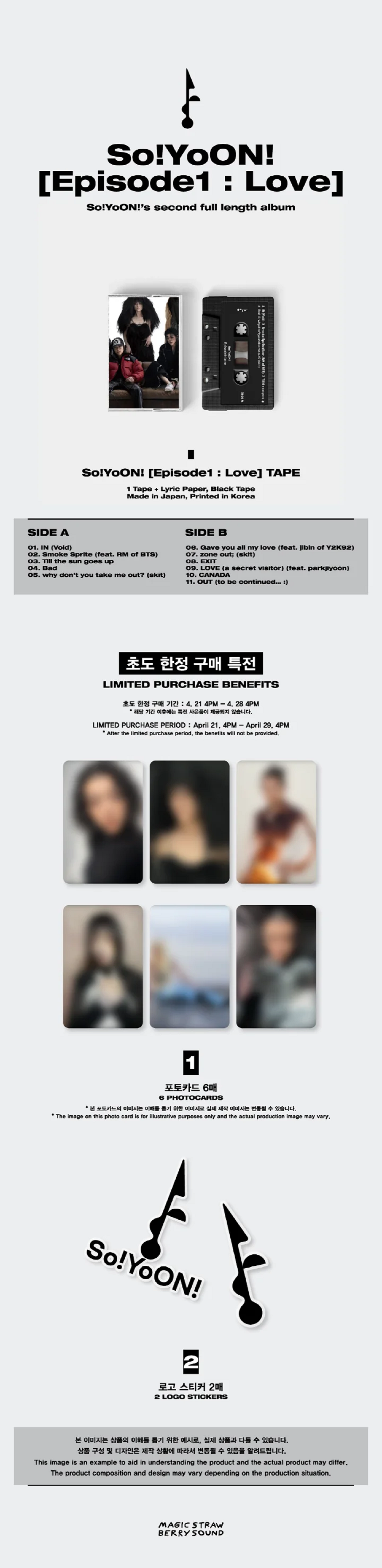 soyoon-episode-1-love-2nd-album-tape-version-contents