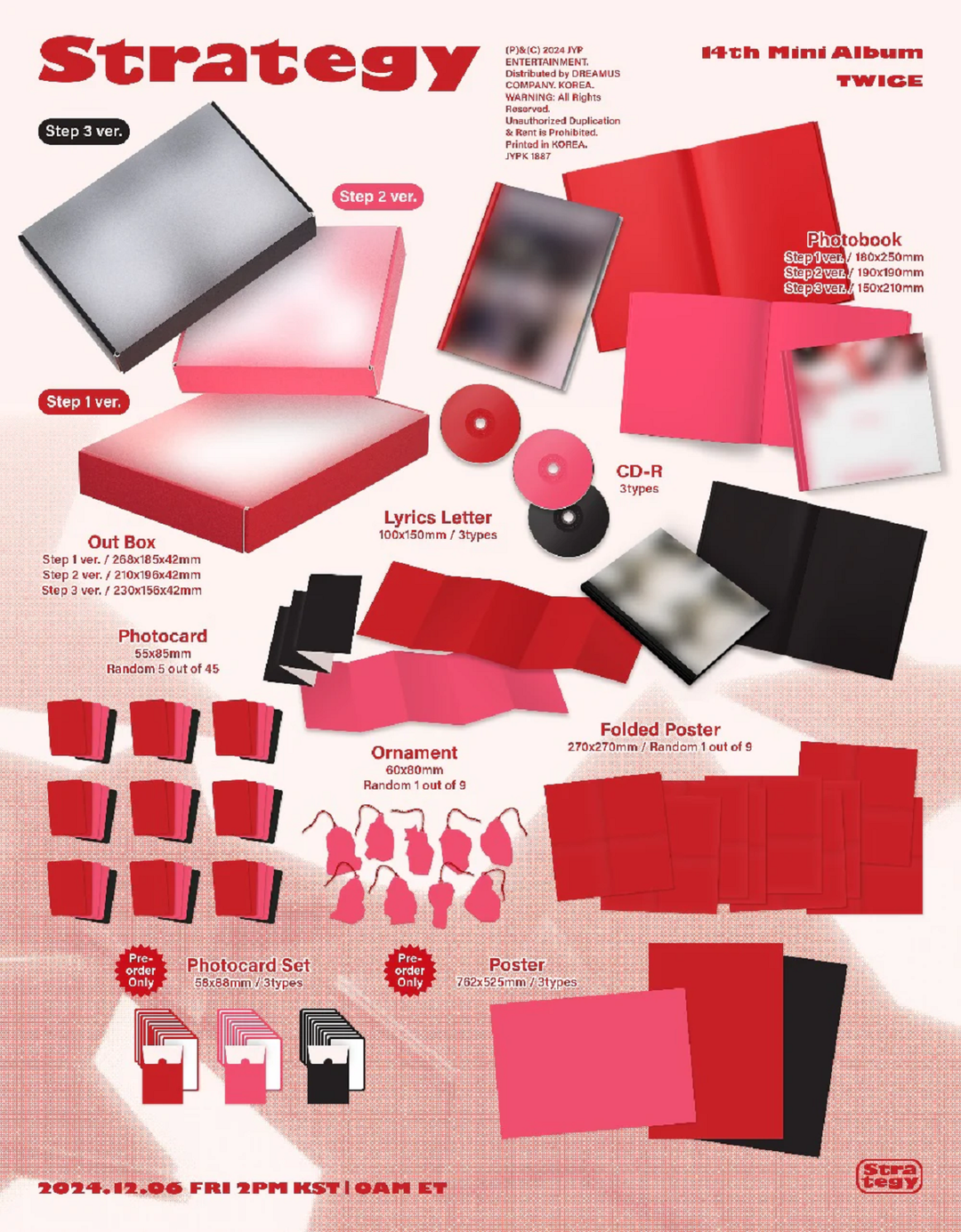 TWICE - STRATEGY - 14th Mini Album