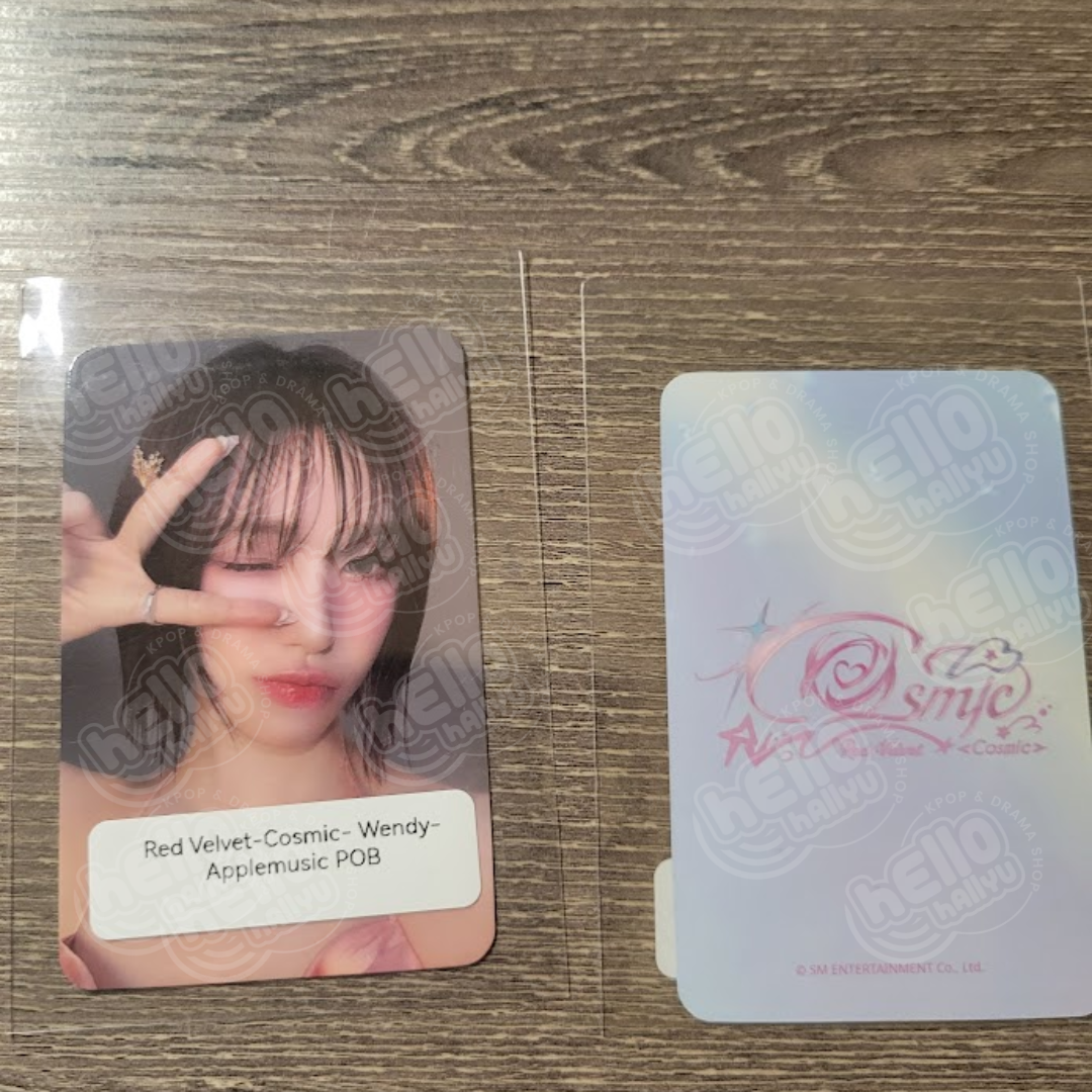 Red Velvet "Cosmic" - Applemusic Pre-Order Benefit Photocard