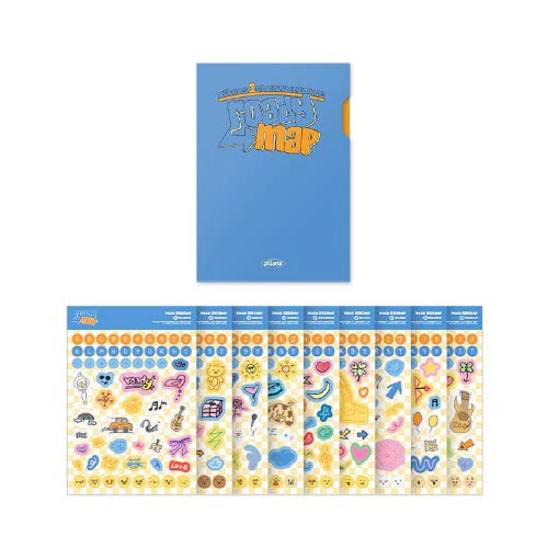 XIKERS - ROADYMAP 1ST FAN MEETING OFFICIAL MD DECO STICKER PACK