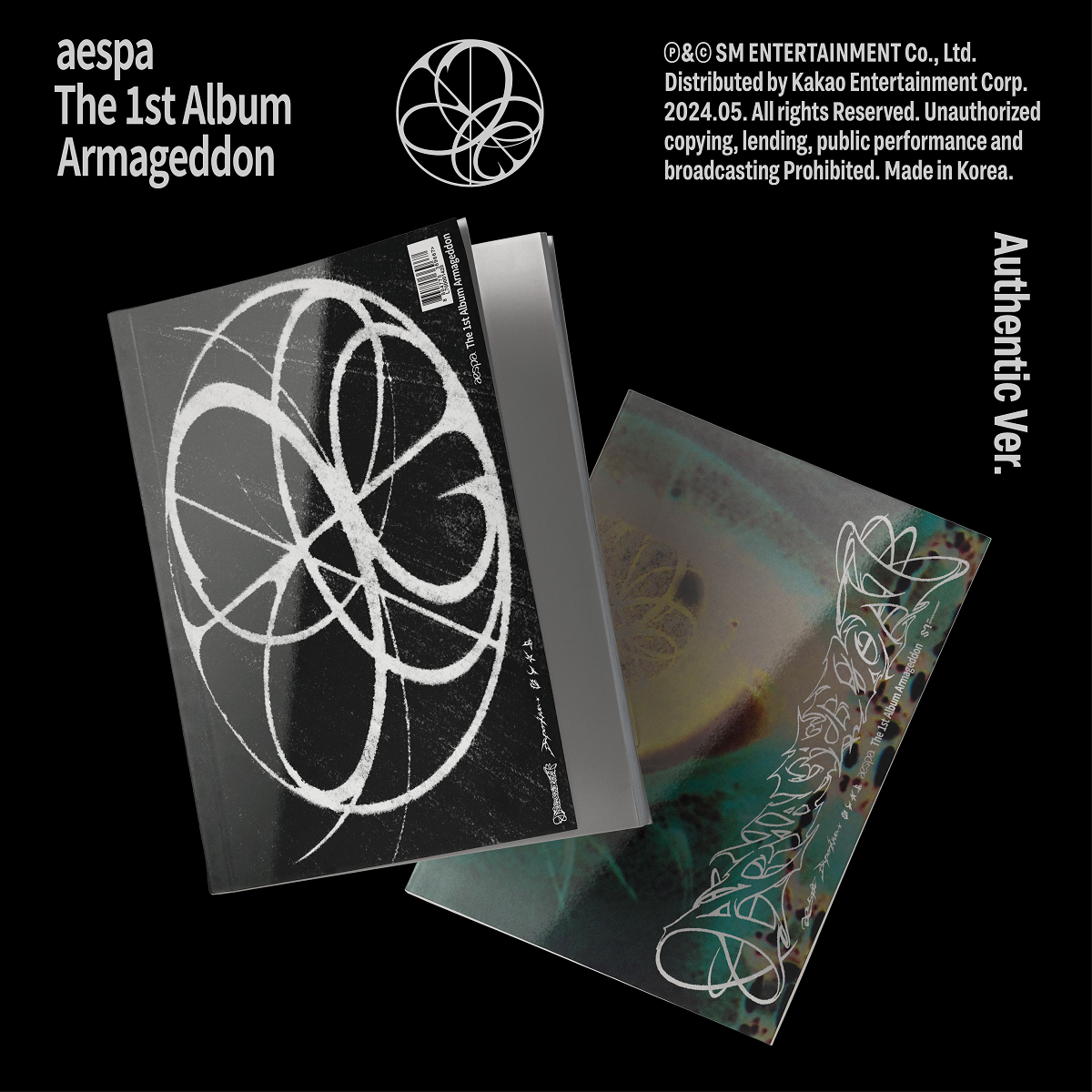 aespa The 1st Album Armageddon K-POP CDP Ver. + CD +