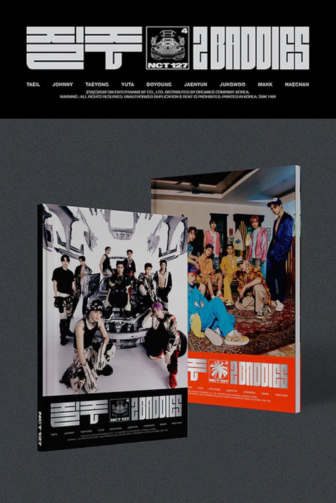 NCT 127 - 4TH FULL ALBUM 질주 2 BADDIES PHOTOBOOK VER.