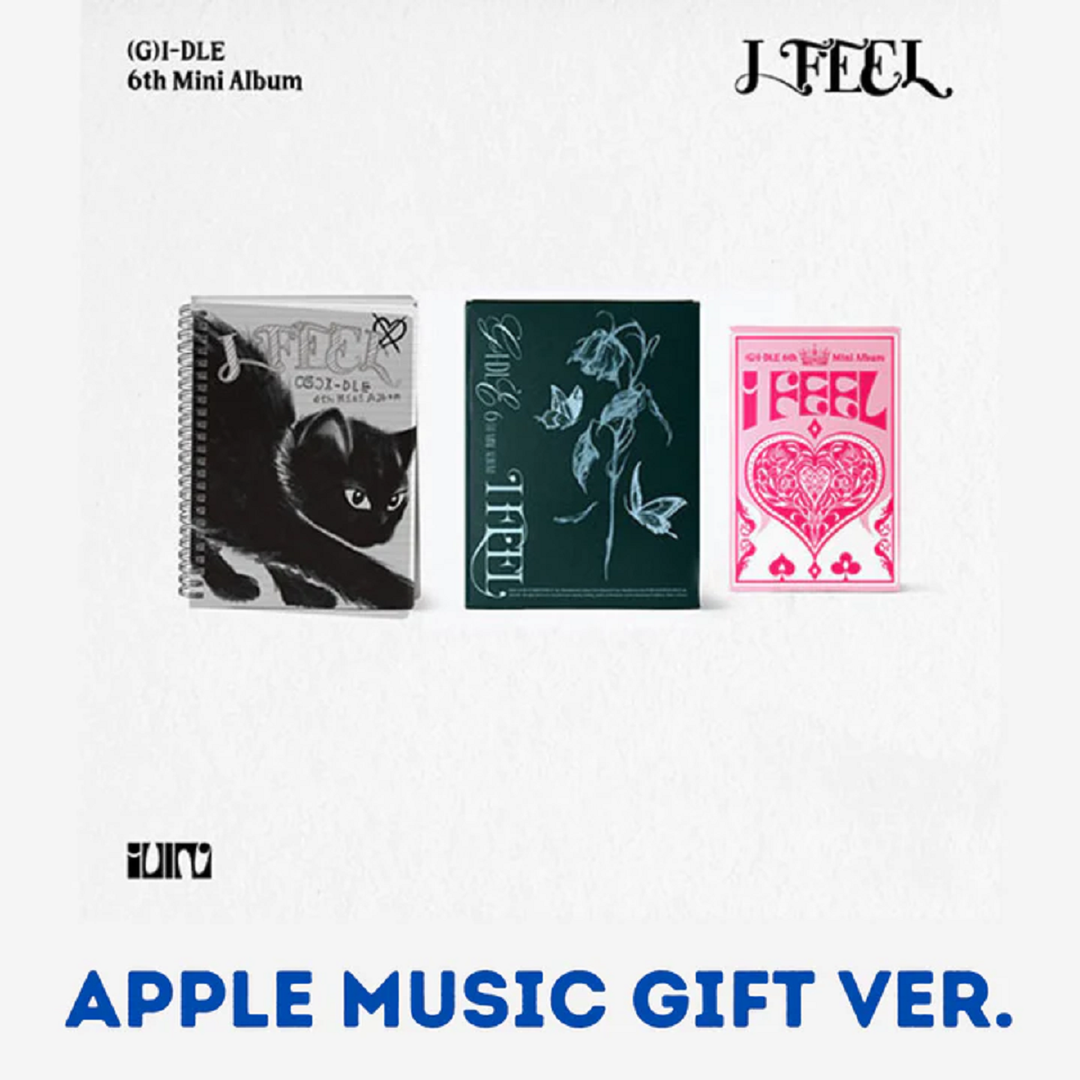 (G)I-DLE - I FEEL 6TH MINI ALBUM APPLE MUSIC GIFT VER.
