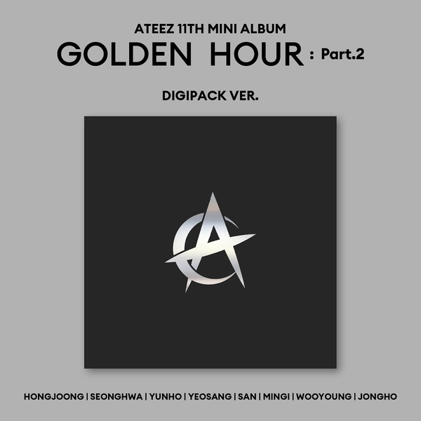 ATEEZ GOLDEN HOUR : Pt.2 DIGIPACK ソンファ ATEEZ 11th Mini Album Golden Hour Part.2 Digipack Ver
