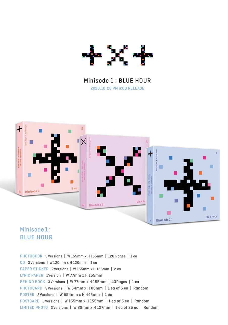 TXT 3RD MINI ALBUM - MINISODE1 : BLUE HOUR