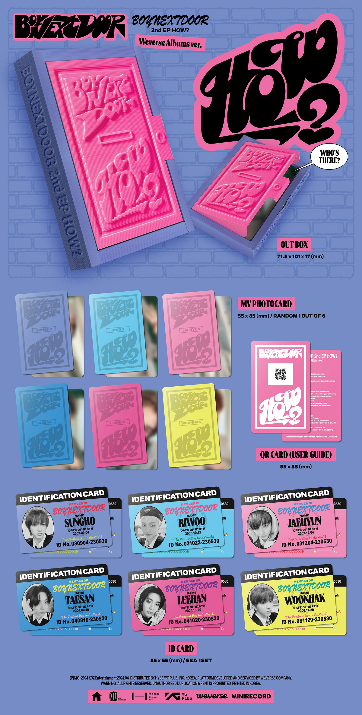 BRIGHT MULTICOLORED CONTENTS OF 6 DIFFERENT VERSIONS OF SMALL ALBUMS.