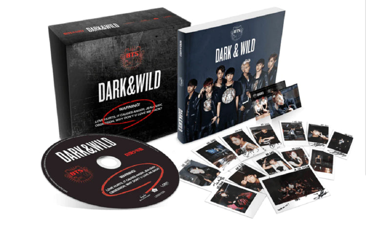 BTS - 1ST FULL ALBUM DARK & WILD - Hello Hallyu Kpop & Drama Shop