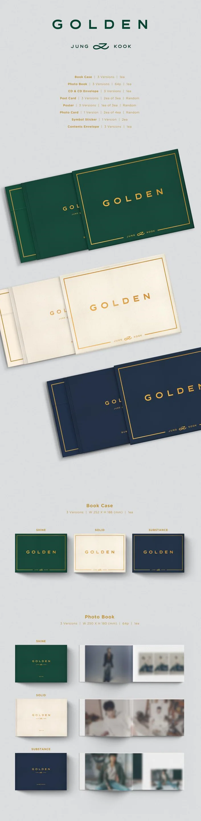 BTS JUNGKOOK's 1st Solo Album - GOLDEN