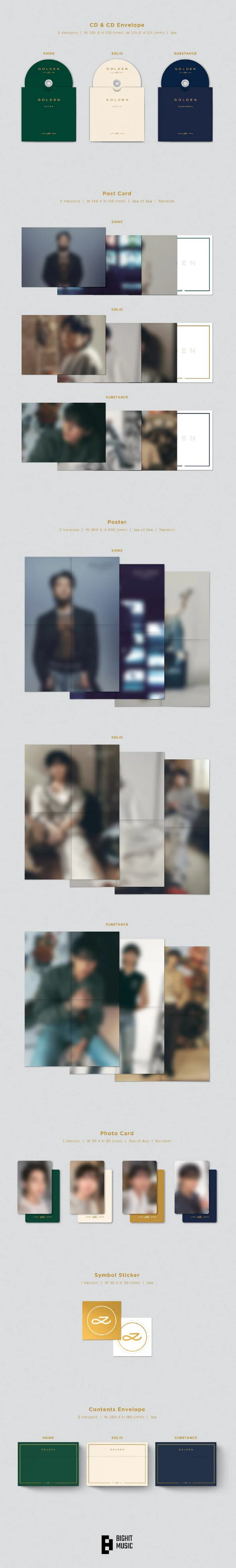 BTS JUNGKOOK's 1st Solo Album - GOLDEN