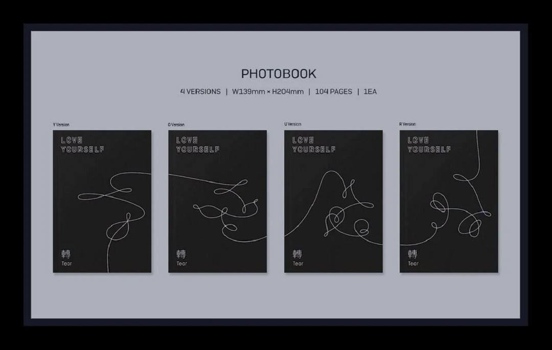  BTS - 3RD FULL ALBUM LOVE YOURSELF 轉 TEAR - Hello Hallyu Kpop & Drama Shop