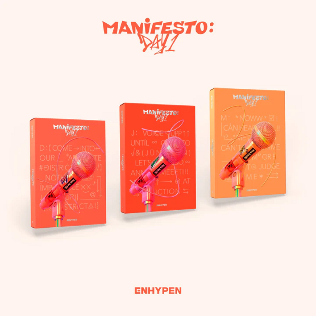 ENHYPEN - ALBUM MANIFESTO DAY 1 (STANDARD)