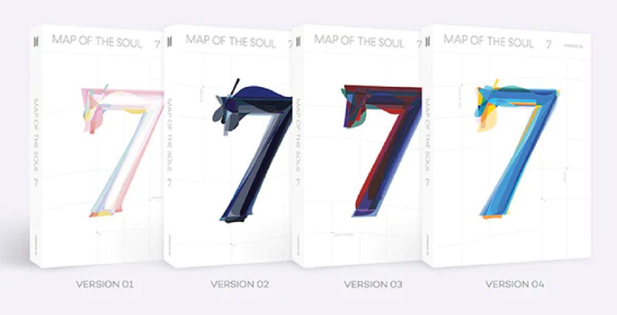 BTS - 4TH FULL ALBUM MAP OF THE SOUL 7 - Hello Hallyu Kpop & Drama Shop