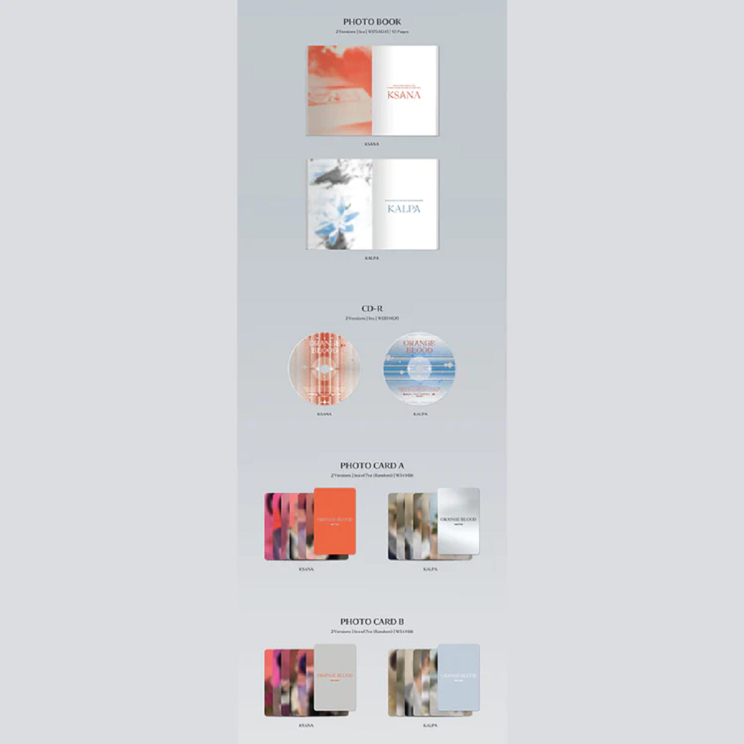 ENHYPEN - ORANGE BLOOD 5TH MINI ALBUM POWERSTATION LUCKY DRAW EVENT