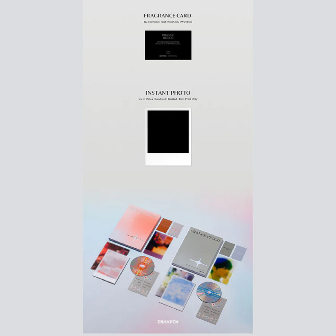 ENHYPEN - ORANGE BLOOD 5TH MINI ALBUM 2ND LUCKY DRAW EVENT (SOUNDWAVE)