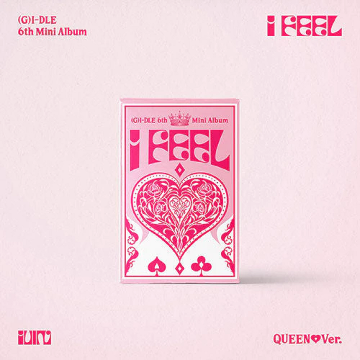 (G)I-DLE - I FEEL 6TH MINI ALBUM APPLE MUSIC GIFT VER. - Drama Shop