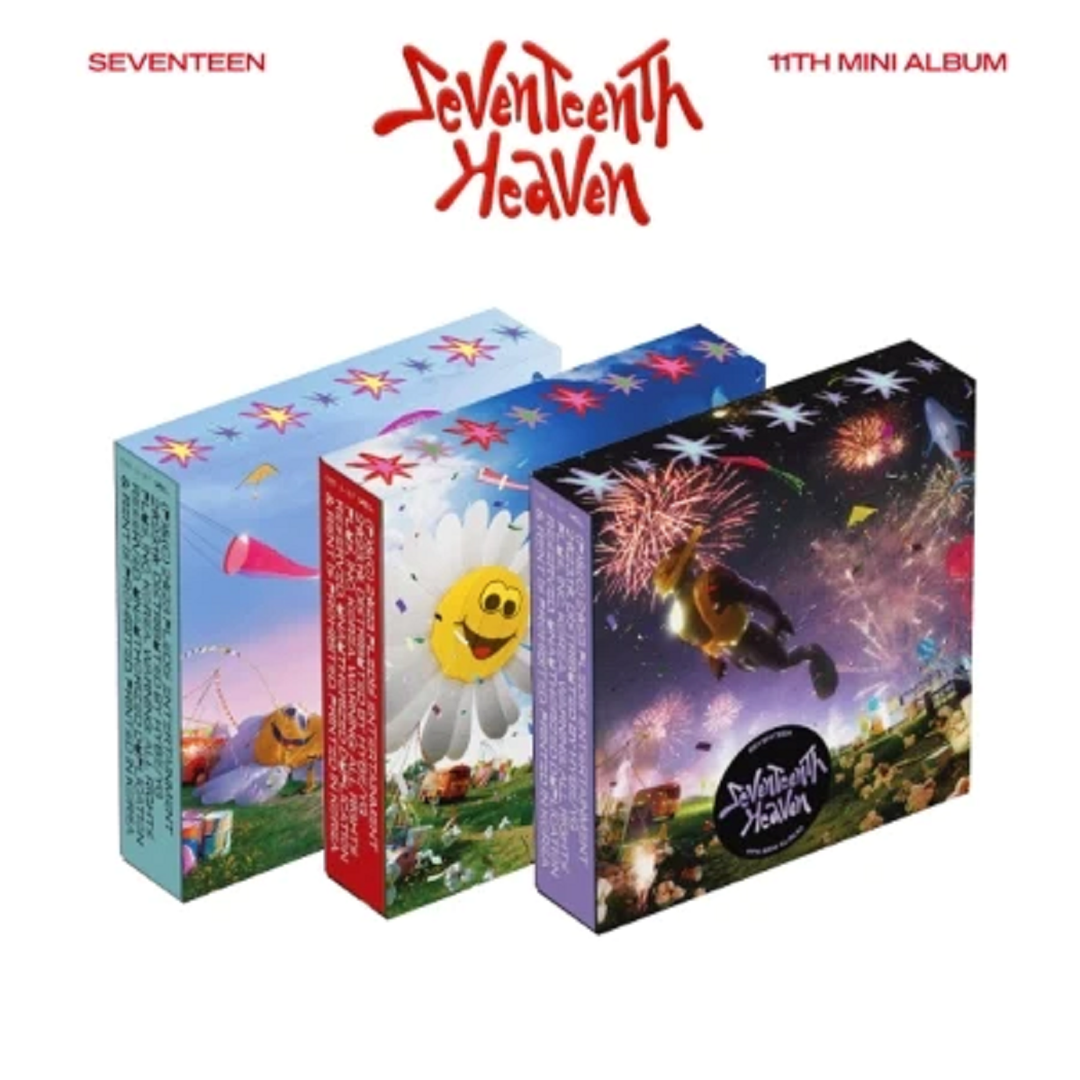 SEVENTEEN - SEVENTEENTH HEAVEN 11TH MINI ALBUM STANDARD VER. WEVERSE GIFT VER.