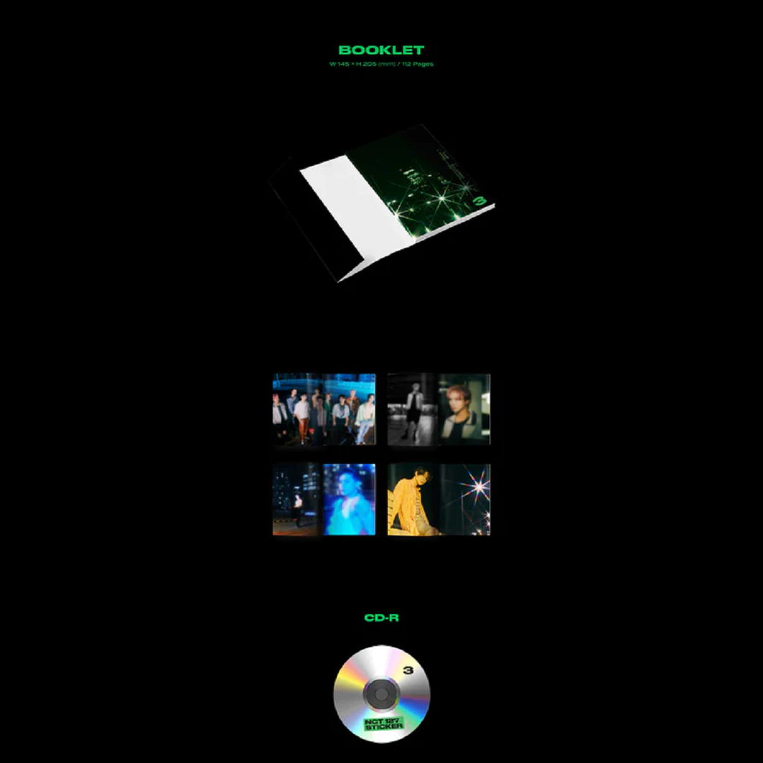 NCT 127 - 3RD FULL ALBUM STICKER SEOUL CITY VER