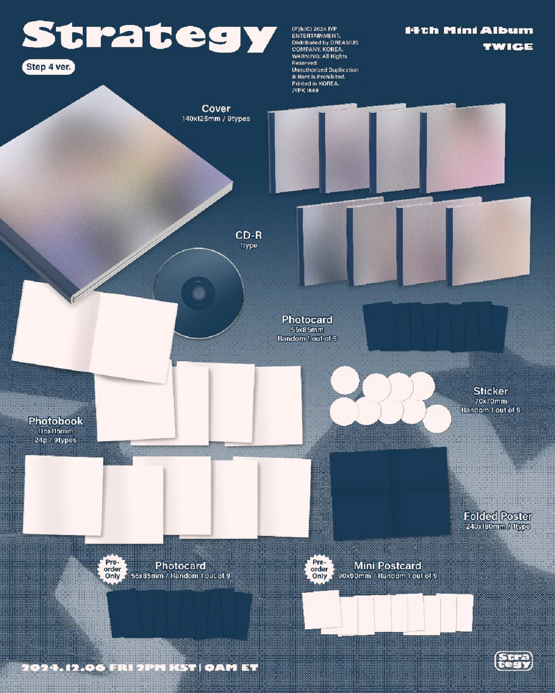 TWICE - 14th Mini Album [STRATEGY] (Step 4 Ver.)