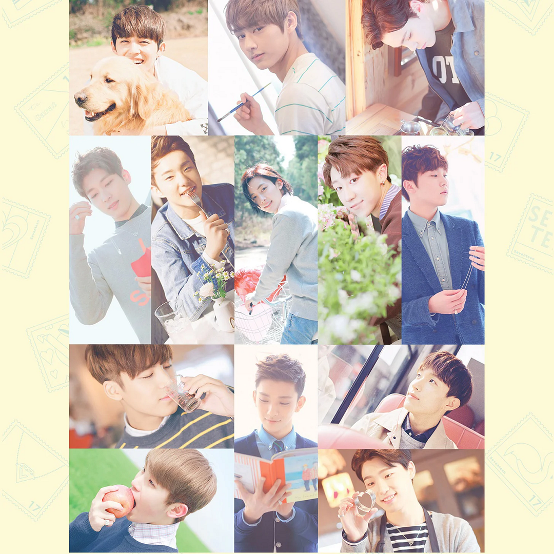 SEVENTEEN - 1ST ALBUM - FIRST LOVE & LETTER