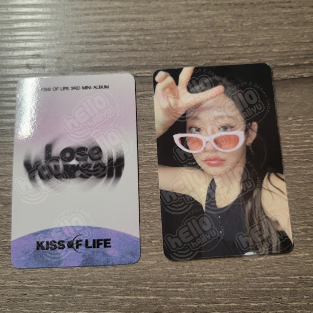 Kiss of Life "Lose Yourself" - OFFICIAL APPLEMUSIC PRE-ORDER BENEFIT CARD