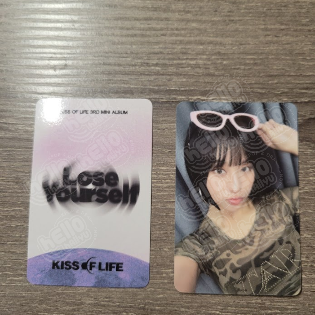 Kiss of Life "Lose Yourself" - OFFICIAL APPLEMUSIC PRE-ORDER BENEFIT CARD