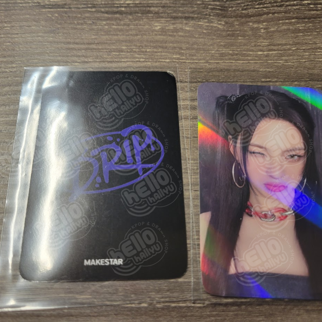 Babymonster - "DRIP" 1st Full Album - MAKESTAR Pre-Order Benefit Photocard (HOLO)
