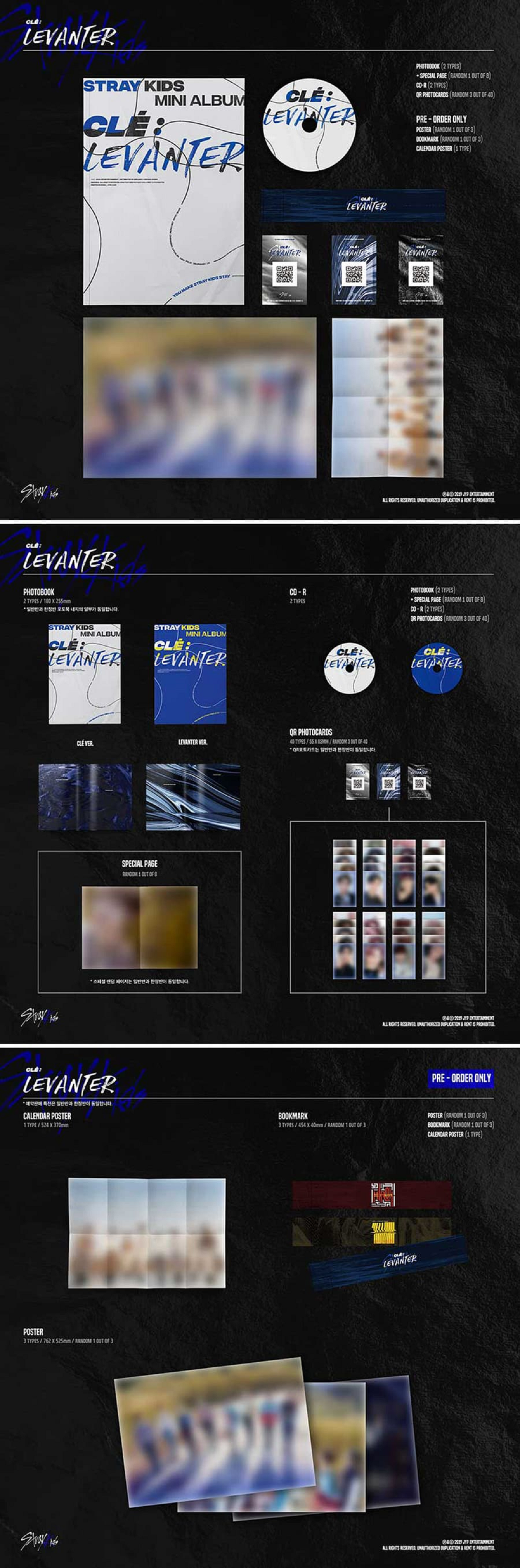 stray kids cle levanter album contents
